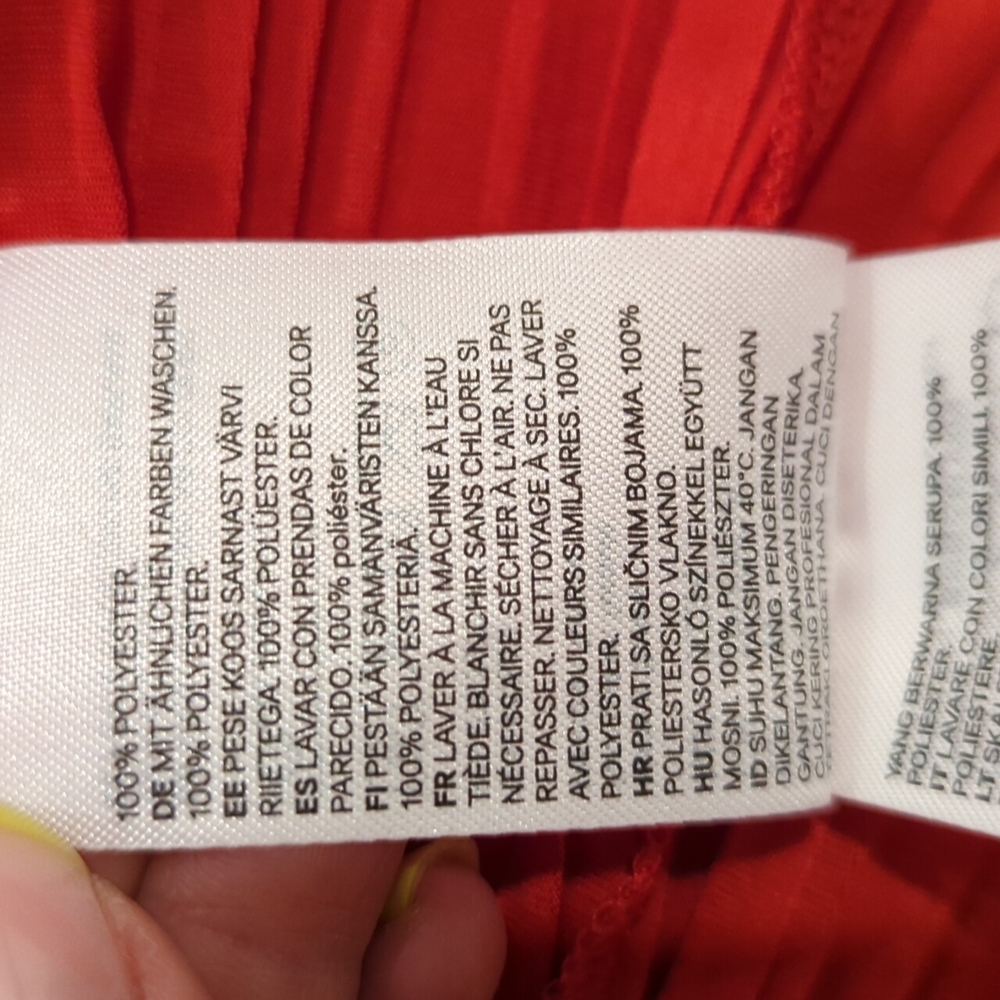 Red tie top - Picture 6 of 6